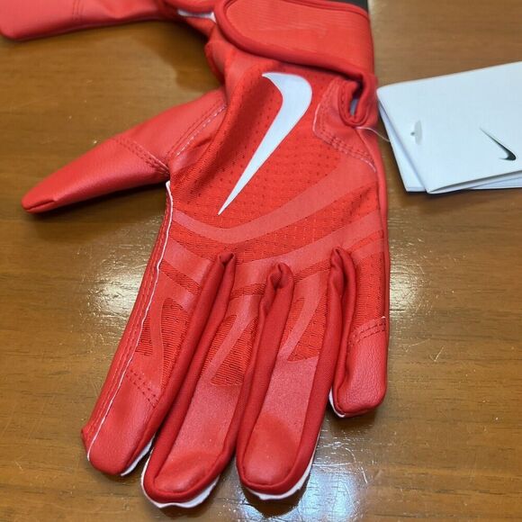 Nike Alpha Huarache Edge Red White Batting Gloves Size Medium (youth) New - Picture 6 of 11
